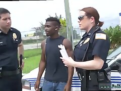 Big white cock teen xxx Black suspect taken on a raunchy ride